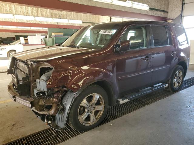 HONDA PILOT EXL 2012 with VIN 5FNYF4H53CB064502 - Photo from auction