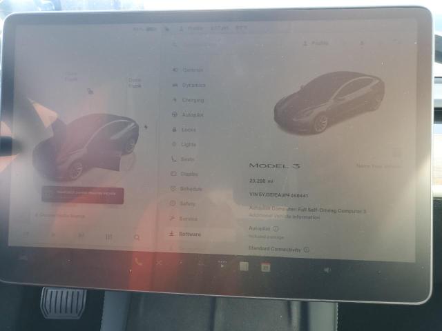 Photo 9 from auction – 2023 TESLA MODEL 3 with VIN 5YJ3E1EA9PF468441