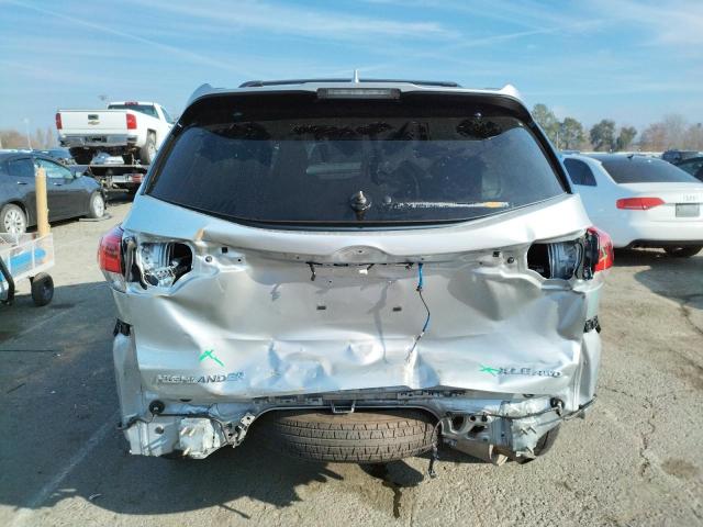 Photo 6 from auction – 2019 TOYOTA HIGHLANDER with VIN 5TDJZRFH5KS624856