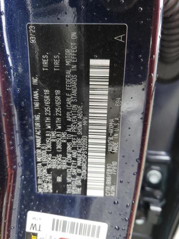 Photo 14 from auction – 2023 TOYOTA HIGHLANDER with VIN 5TDKBRCH5PS122093