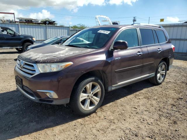 TOYOTA HIGHLANDER 2012 with VIN 5TDYK3EH2CS056374 - Photo from auction