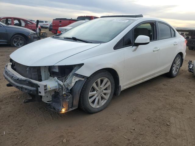 HONDA CIVIC EX 2012 with VIN 2HGFB2F81CH584570 - Photo from auction