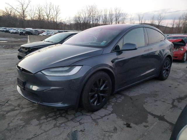 TESLA MODEL X 2021 with VIN 5YJXCBE57MF326536 - Photo from auction