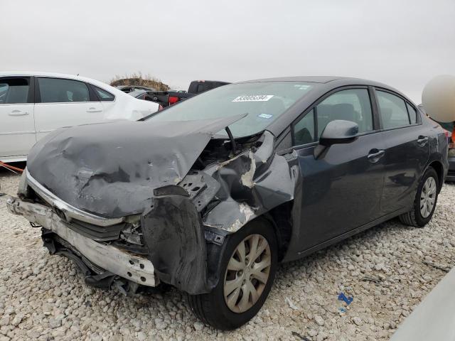 HONDA CIVIC LX 2012 with VIN 2HGFB2F5XCH557096 - Photo from auction