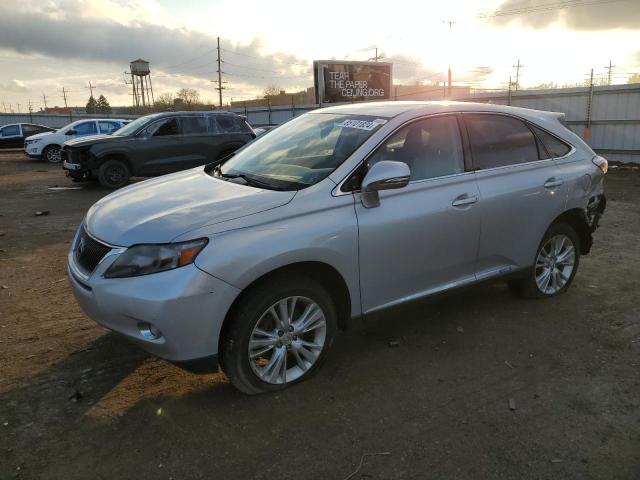 LEXUS RX 450H 2010 with VIN JTJZB1BAXA2403063 - Photo from auction