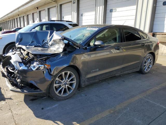 FORD FUSION SE 2017 with VIN 3FA6P0LU2HR385180 - Photo from auction