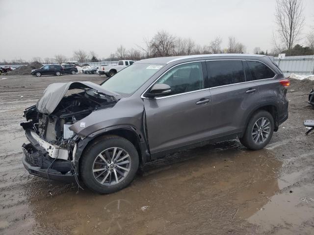 TOYOTA HIGHLANDER 2019 with VIN 5TDJZRFH9KS589478 - Photo from auction