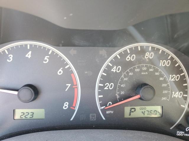 Photo 9 from auction – 2009 TOYOTA COROLLA BA with VIN JTDBL40E89J007742
