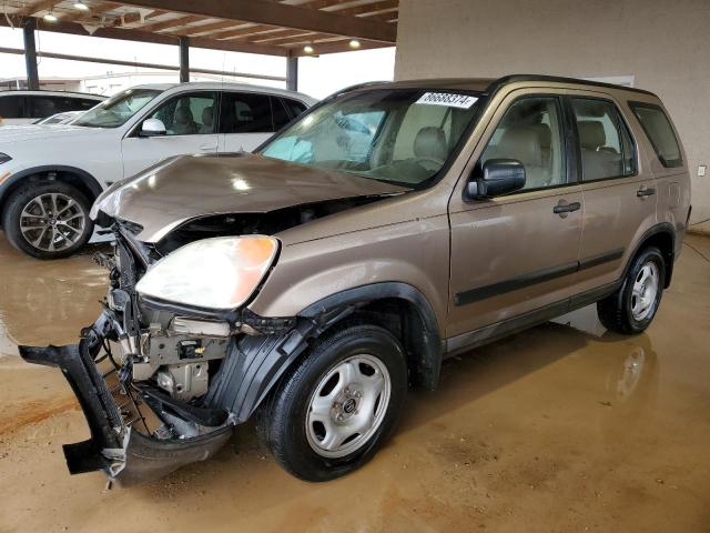 HONDA CR-V LX 2004 with VIN SHSRD68484U208116 - Photo from auction