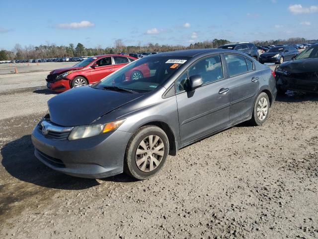 HONDA CIVIC LX 2012 with VIN 19XFB2F56CE072352 - Photo from auction