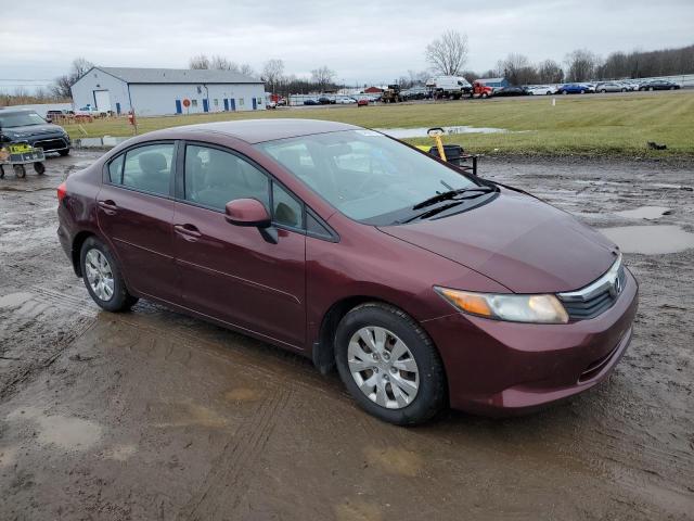 Photo 4 from auction – 2012 HONDA CIVIC LX with VIN 19XFB2F53CE022900