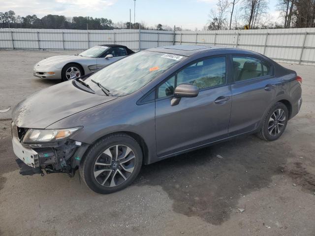 HONDA CIVIC EX 2014 with VIN 2HGFB2F85EH557116 - Photo from auction