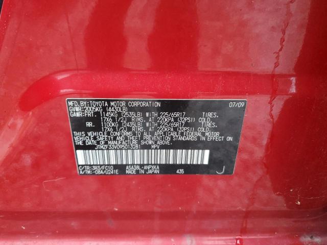 Photo 14 from auction – 2009 TOYOTA RAV4 with VIN JTMZF33V095013281