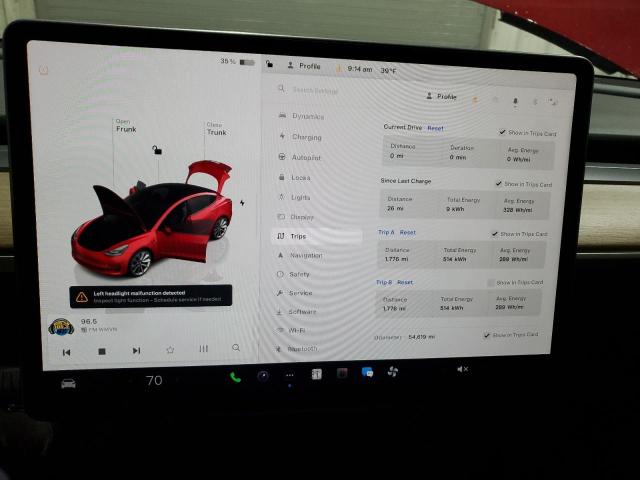 Photo 9 from auction – 2023 TESLA MODEL 3 with VIN 5YJ3E1EA8PF436306
