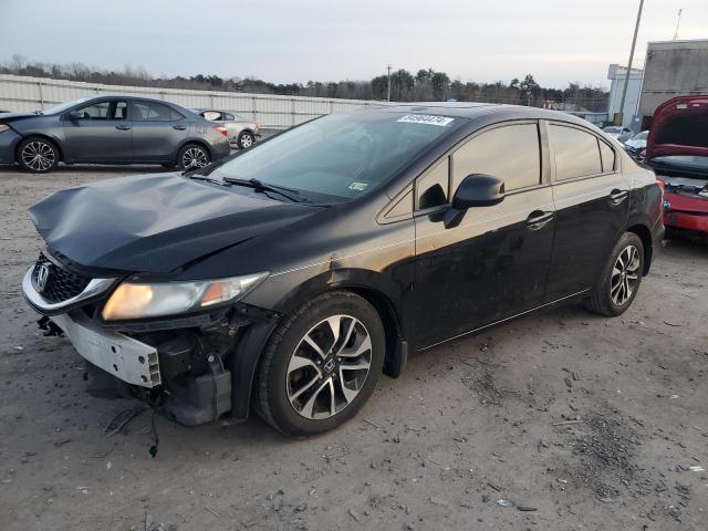 HONDA CIVIC EXL 2013 with VIN 2HGFB2F91DH550770 - Photo from auction