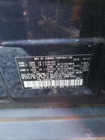 Photo 14 from auction – 2018 SUBARU OUTBACK 2. with VIN 4S4BSANC7J3284377