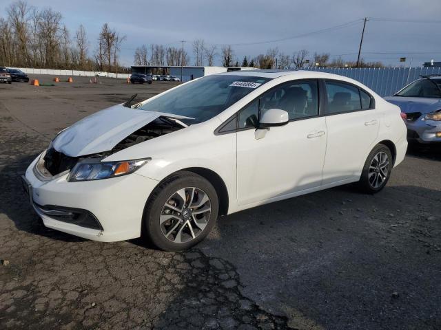 HONDA CIVIC EX 2013 مع رقم تعريف المركبة 19XFB2F83DE226544 - صورة من المزاد