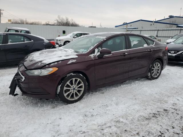 FORD FUSION SE 2017 with VIN 3FA6P0H78HR199243 - Photo from auction