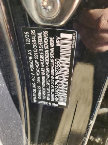 Photo 14 from auction – 2017 PORSCHE CAYENNE with VIN WP1AA2A28HKA87660