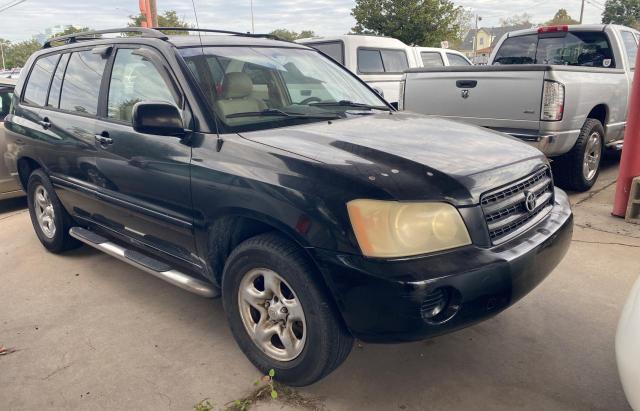 TOYOTA HIGHLANDER 2002 with VIN JTEGF21A420036434 - Photo from auction