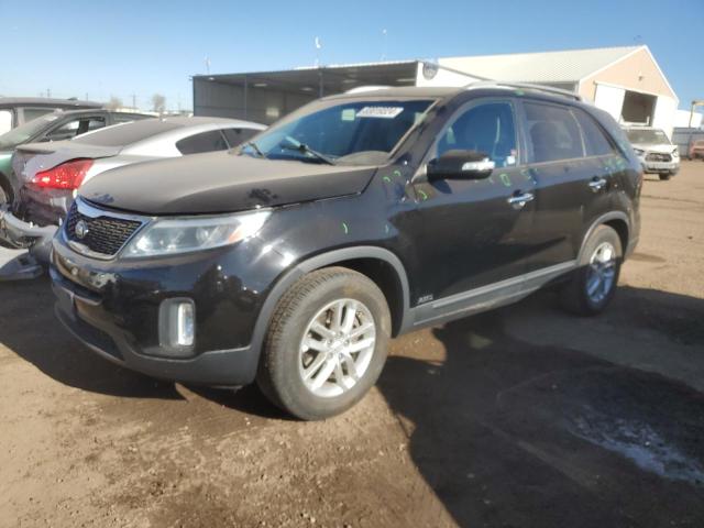 KIA SORENTO LX 2015 with VIN 5XYKTCA62FG594730 - Photo from auction