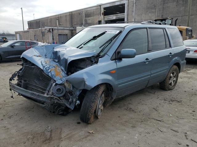 HONDA PILOT EX 2006 with VIN 5FNYF18466B009925 - Photo from auction