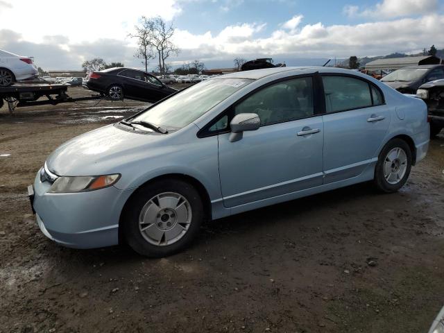 HONDA CIVIC HYBR 2006 with VIN JHMFA36256S023819 - Photo from auction