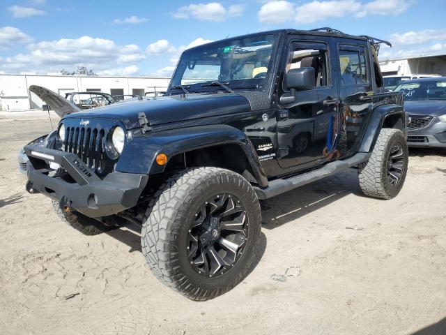 JEEP WRANGLER U 2015 with VIN 1C4BJWEG8FL529623 - Photo from auction
