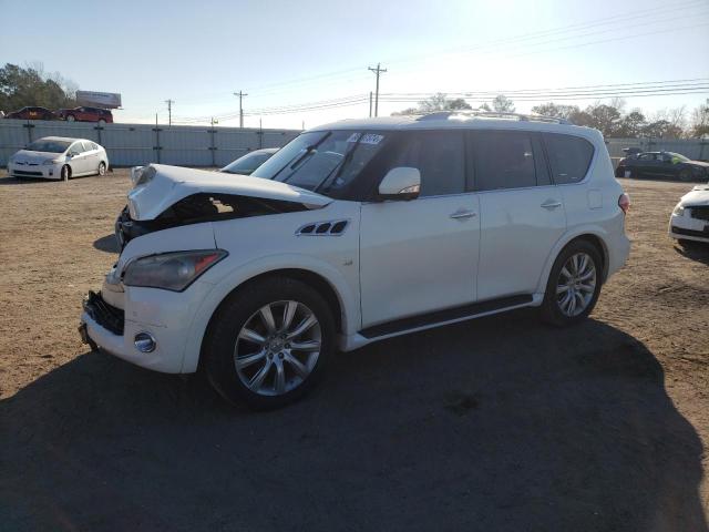 INFINITI QX80 2014 with VIN JN8AZ2NF3E9555440 - Photo from auction