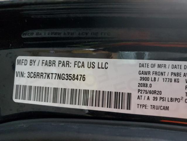 Photo 14 from auction – 2022 RAM 1500 CLASS with VIN 3C6RR7KT7NG358476