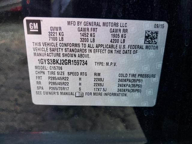 Photo 14 from auction – 2016 CADILLAC ESCALADE L with VIN 1GYS3BKJ2GR159734