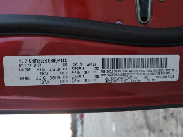 Photo 14 from auction – 2010 DODGE JOURNEY SX with VIN 3D4PH5FVXAT269055