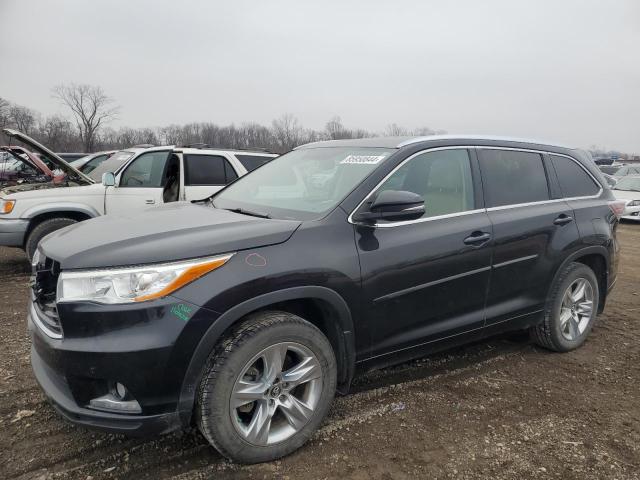 TOYOTA HIGHLANDER 2016 with VIN 5TDDKRFH1GS271203 - Photo from auction
