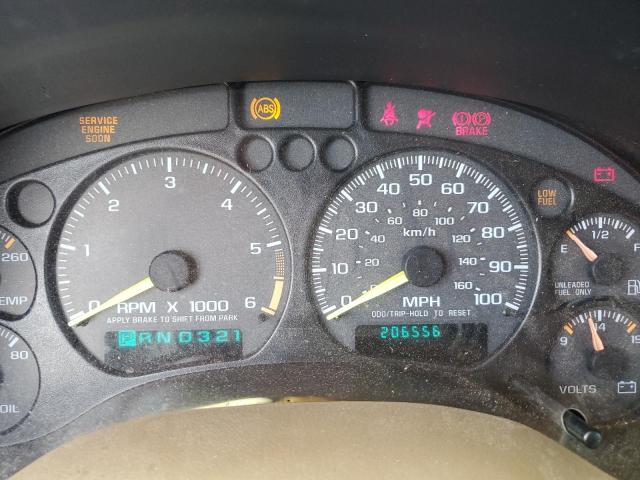 Photo 9 from auction – 1998 CHEVROLET BLAZER with VIN 1GNDT13W9W2224077