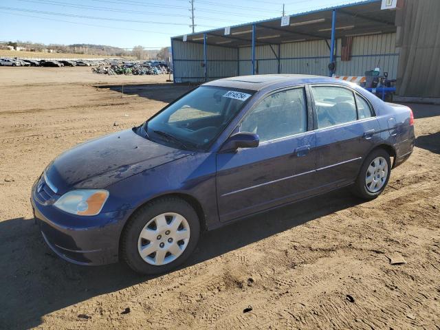 HONDA CIVIC EX 2002 with VIN 1HGES26742L021324 - Photo from auction