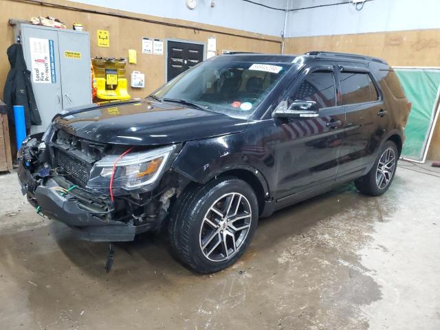 FORD EXPLORER S 2016 with VIN 1FM5K8GT7GGC84576 - Photo from auction