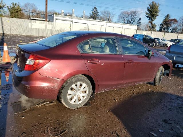 Photo 3 from auction – 2012 HONDA CIVIC LX with VIN 19XFB2F51CE344337