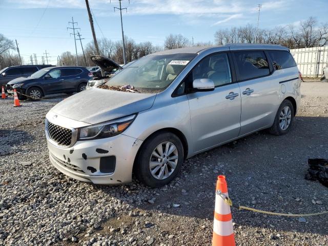 KIA SEDONA LX 2016 with VIN KNDMB5C13G6192566 - Photo from auction