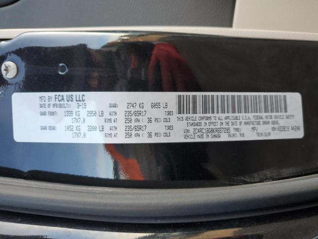 Photo 14 from auction – 2019 CHRYSLER PACIFICA T with VIN 2C4RC1BG8KR657295