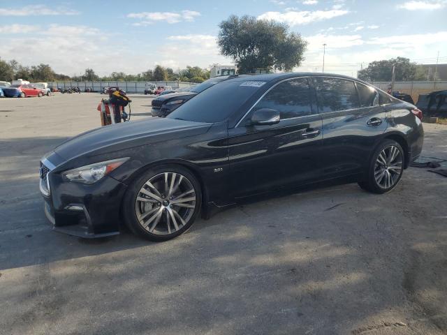 INFINITI Q50 LUXE 2019 with VIN JN1EV7AP1KM516474 - Photo from auction