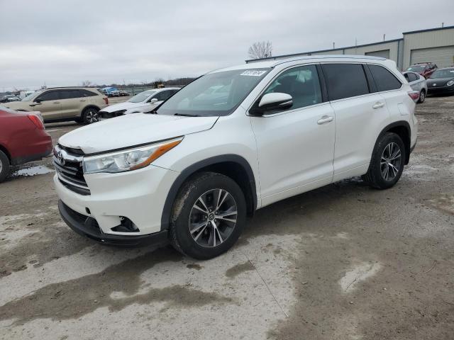 TOYOTA HIGHLANDER 2016 with VIN 5TDJKRFH2GS287591 - Photo from auction