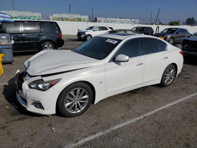 INFINITI Q50 BASE 2014 with VIN JN1BV7AP7EM687625 - Photo from auction