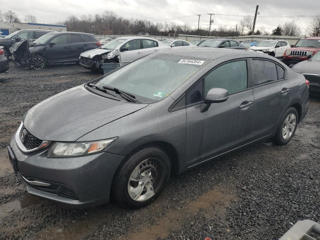 Photo 1 from auction – 2013 HONDA CIVIC LX with VIN 19XFB2F57DE215360