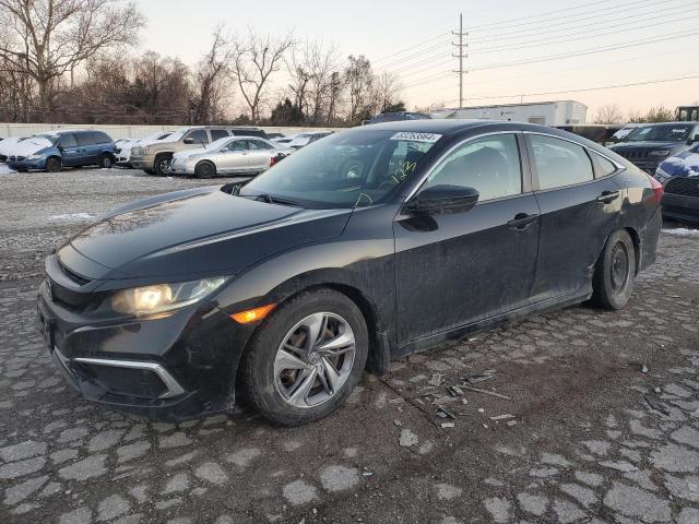 HONDA CIVIC LX 2019 with VIN 2HGFC2F66KH557388 - Photo from auction