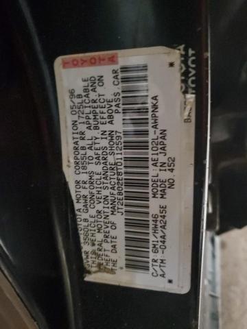 Photo 14 from auction – 1996 TOYOTA COROLLA BA with VIN JT2EB02E8T0112597