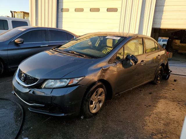 HONDA CIVIC LX 2013 with VIN 19XFB2F50DE077547 - Photo from auction