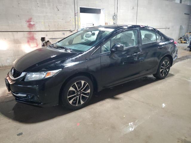 HONDA CIVIC EX 2013 with VIN 19XFB2F81DE001555 - Photo from auction