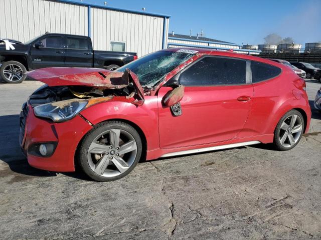 HYUNDAI VELOSTER T 2013 with VIN KMHTC6AE3DU153371 - Photo from auction