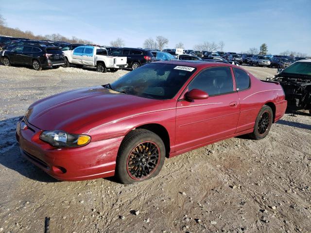 CHEVROLET MONTE CARL 2003 with VIN 2G1WX15K639123729 - Photo from auction