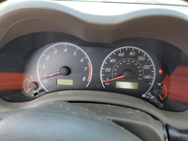 Photo 9 from auction – 2009 TOYOTA COROLLA BA with VIN 2T1BU40E19C116407